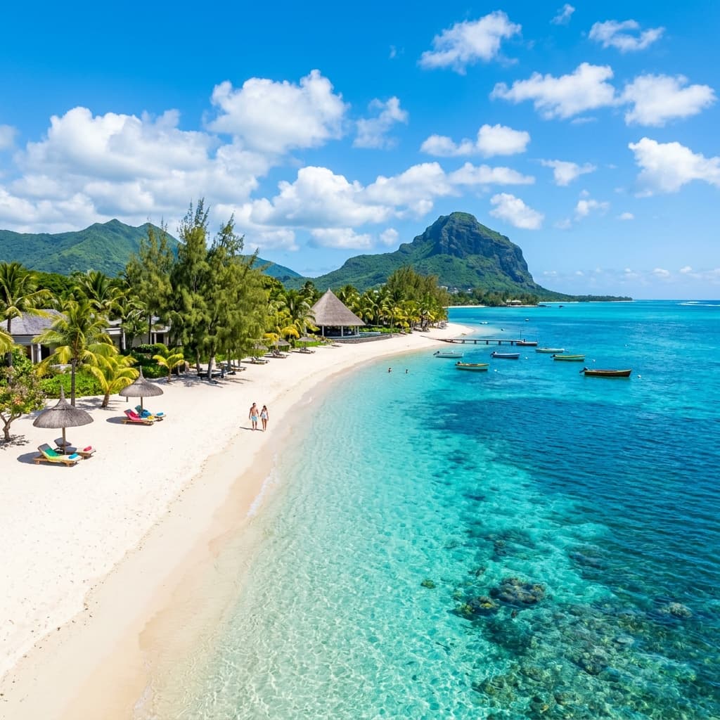 Beautiful beach destination